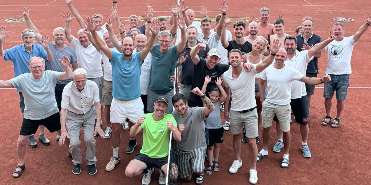 Gruppenfoto Sektion Tennis